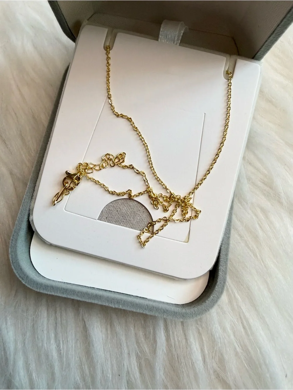 5A Freshwater Cultured Single Pearl Necklace Pendant Gold 7.5mm Birthday Gift